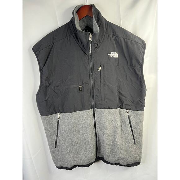 North Face Men’s Size XL Retro Denali Fleece Vest Jacket Black and Gray - Picture 13 of 13